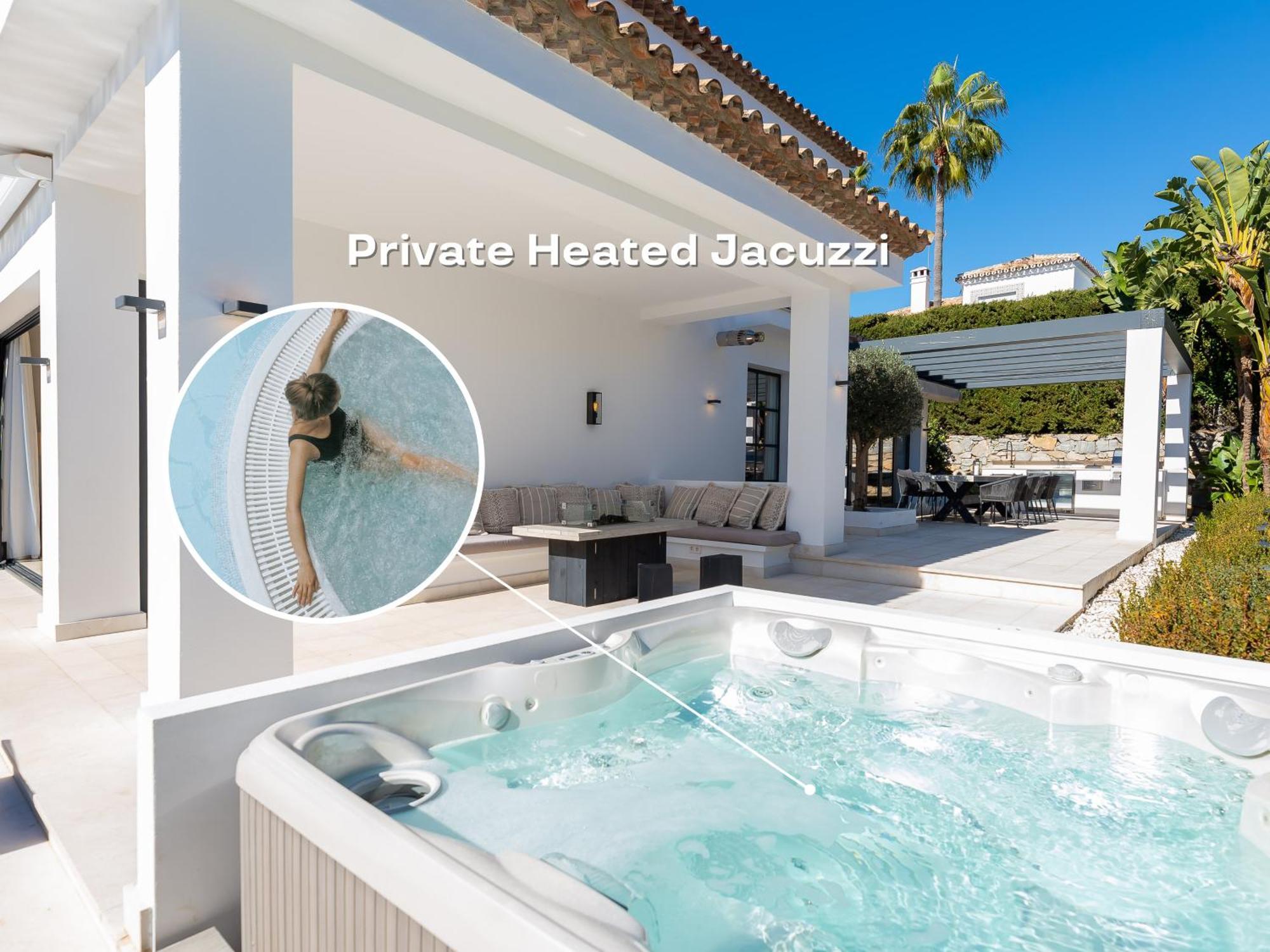 Vacation Marbella I Villa Lina, Golf Valley, Private Heated Pool, Jacuzzi, Close To The Marina Zewnętrze zdjęcie